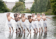 Matthew Bourne's Swan Lake at St James' Park, London, UK.