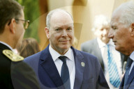 Les célébrités et le prince Albert II de Monaco assistent au 50ème anniversaire de de la mise en service du centre e´metteur de Radio Monte-Carlo à Roumoules