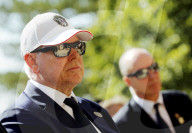 Les célébrités et le prince Albert II de Monaco assistent au 50ème anniversaire de de la mise en service du centre e´metteur de Radio Monte-Carlo à Roumoules