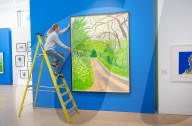 David Hockney and Evening & Day Editions Auctions at Phillips auction House, London, UK