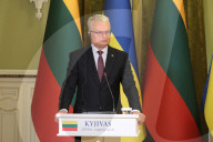 Zelensky holds joint press conference with President of Lithuania Gitanas Nauseda