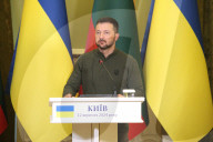 Zelensky holds joint press conference with President of Lithuania Gitanas Nauseda