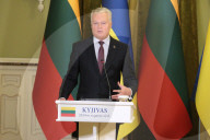 Zelensky holds joint press conference with President of Lithuania Gitanas Nauseda