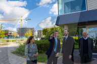 Minister of State at the Ministry of Housing, Communities and Local Government Matthew Pennycook visits Cambridge