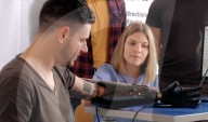 Prosthetic hand controlled by implanted magnets 