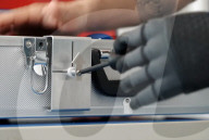 Prosthetic hand controlled by implanted magnets 