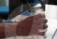 Prosthetic hand controlled by implanted magnets 