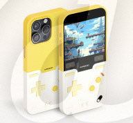 iPhone case that makes device a retro game console