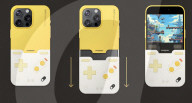 iPhone case that makes device a retro game console