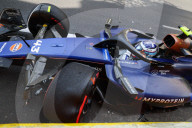 Accident de Franco Colapinto (Williams) lors des essais du Grand Prix de F1 d'Azerbaïdjan à Bakou