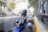 Accident de Franco Colapinto (Williams) lors des essais du Grand Prix de F1 d'Azerbaïdjan à Bakou