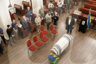 Memorial service for son of Ukraine’s Chief Rabbi killed on front line