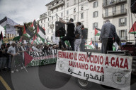 Milano - Manifestazione Palestinesi in Porta Romana