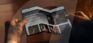 Huawei sort un smartphone/tablette avec un écran pliable en 3 parties
