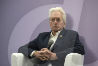 Actor Michael Douglas attends child safety summit in Kyiv