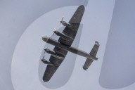BBMF Lancaster Westminster Abbey Flypast