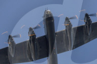 BBMF Lancaster Westminster Abbey Flypast