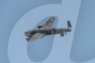 BBMF Lancaster Westminster Abbey Flypast