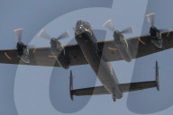 BBMF Lancaster Westminster Abbey Flypast