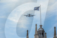 BBMF Lancaster Westminster Abbey Flypast
