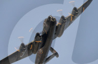 BBMF Lancaster Westminster Abbey Flypast