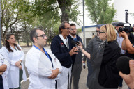 Violenze in corsia, manifestazione e proteste di medici e sanitari a Foggia