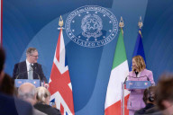 Il Presidente del Consiglio Giorgia Meloni incontra il Primo Ministro del Regno Unito Keir Starmer 