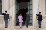 Prime Minister Keir Starmer meets Italian PM Giorgia Meloni