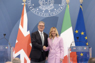 Prime Minister Keir Starmer meets Italian PM Giorgia Meloni