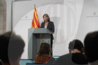 Barcelona - Press conference by the Generalitat