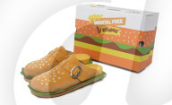 Sandales inspirées des hamburgers Tasty