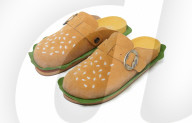 Sandales inspirées des hamburgers Tasty