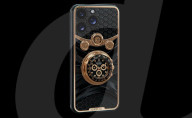 Customised iPhone16 with Rolex watch on the case