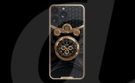 Customised iPhone16 with Rolex watch on the case
