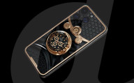 Customised iPhone16 with Rolex watch on the case