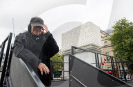 Unveiling of the new Fourth Plinth commission: Mil Veces un Instante (A Thousand Times in an Instant) by Teresa Margolles in Trafalgar Square, London, UK