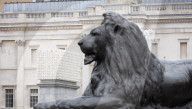 Unveiling of the new Fourth Plinth commission: Mil Veces un Instante (A Thousand Times in an Instant) by Teresa Margolles in Trafalgar Square, London, UK
