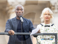 Unveiling of the new Fourth Plinth commission: Mil Veces un Instante (A Thousand Times in an Instant) by Teresa Margolles in Trafalgar Square, London, UK