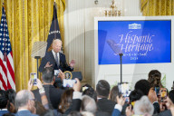 Biden Hosts a Hispanic Heritage Month Reception