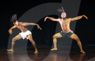QDance Company rehearse Re:INCARNATION at the Southbank Centre, London, UK 