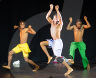 QDance Company rehearse Re:INCARNATION at the Southbank Centre, London, UK 