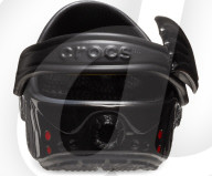 Batmobile inspired Crocs
