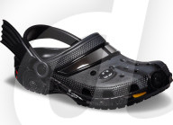 Batmobile inspired Crocs