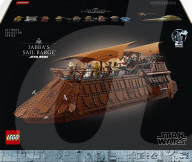LEGO sort la barge de Jabba The Hutt de la saga Star Wars