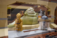 LEGO sort la barge de Jabba The Hutt de la saga Star Wars