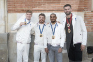 Les Toulousains ont accueilli avec ferveur les athlètes de la Ville rose et de ses alentours, après leur performance aux Jeux Olympiques de Paris 2024 sur la place du Capitole