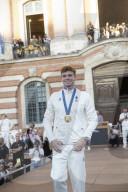 Les Toulousains ont accueilli avec ferveur les athlètes de la Ville rose et de ses alentours, après leur performance aux Jeux Olympiques de Paris 2024 sur la place du Capitole
