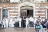 Les Toulousains ont accueilli avec ferveur les athlètes de la Ville rose et de ses alentours, après leur performance aux Jeux Olympiques de Paris 2024 sur la place du Capitole