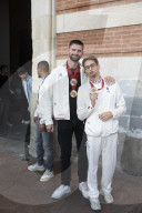 Les Toulousains ont accueilli avec ferveur les athlètes de la Ville rose et de ses alentours, après leur performance aux Jeux Olympiques de Paris 2024 sur la place du Capitole