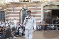 Les Toulousains ont accueilli avec ferveur les athlètes de la Ville rose et de ses alentours, après leur performance aux Jeux Olympiques de Paris 2024 sur la place du Capitole
